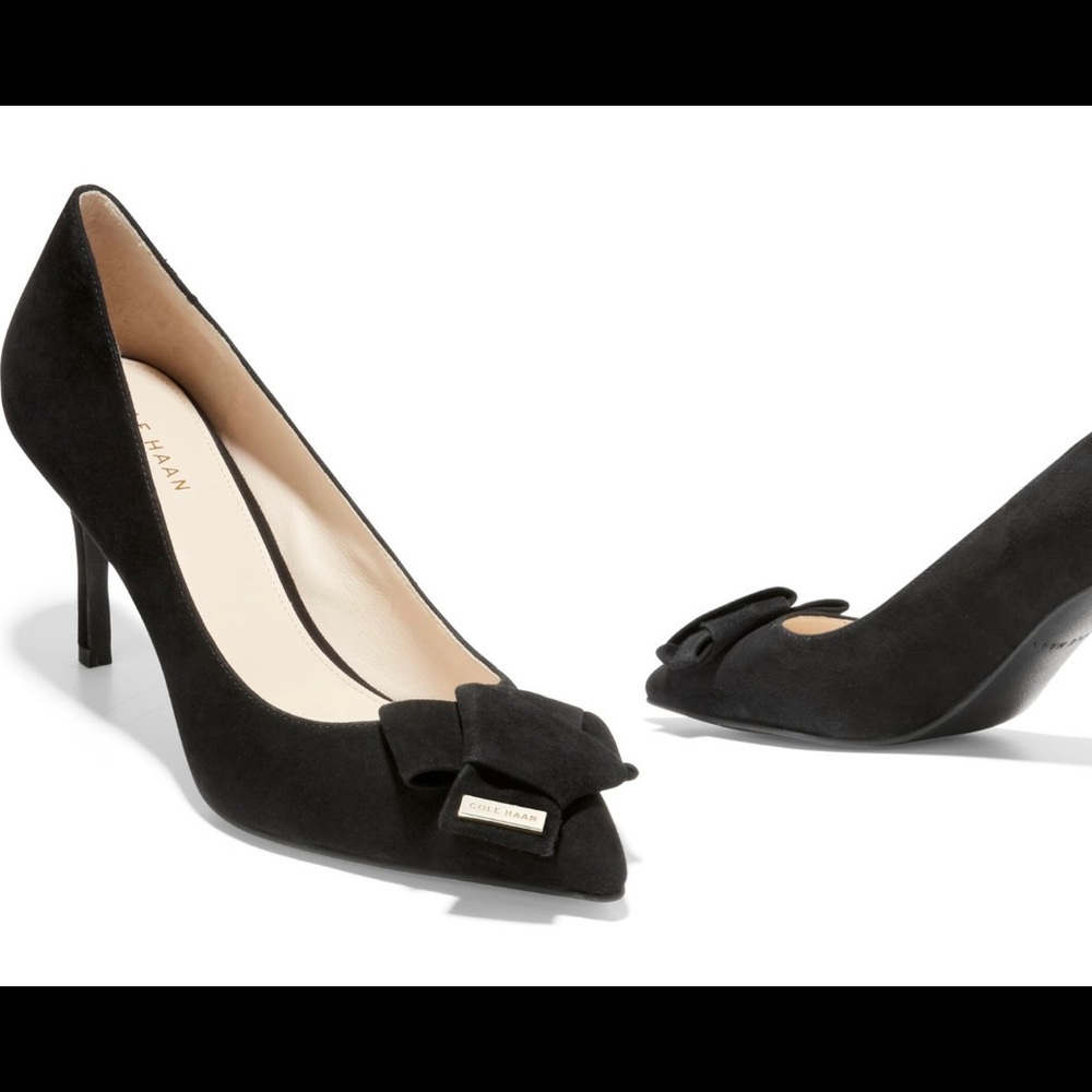 Cole Haan Ina Bow pointy toe pump